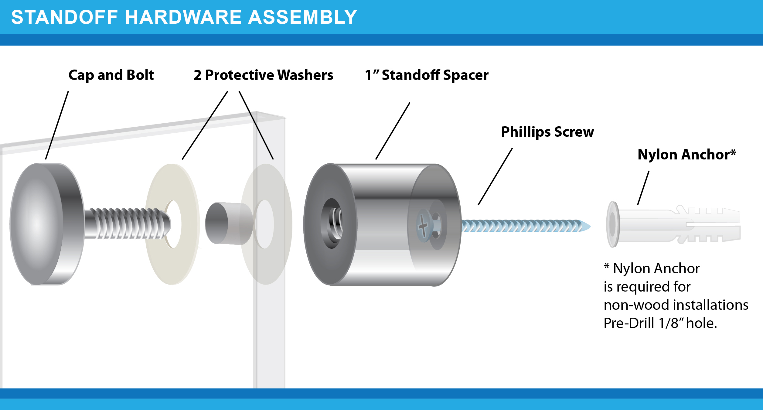 Discountsigns-NYC-Aluminum-Standoff- Hardware