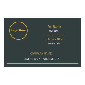 Standard Business Cards